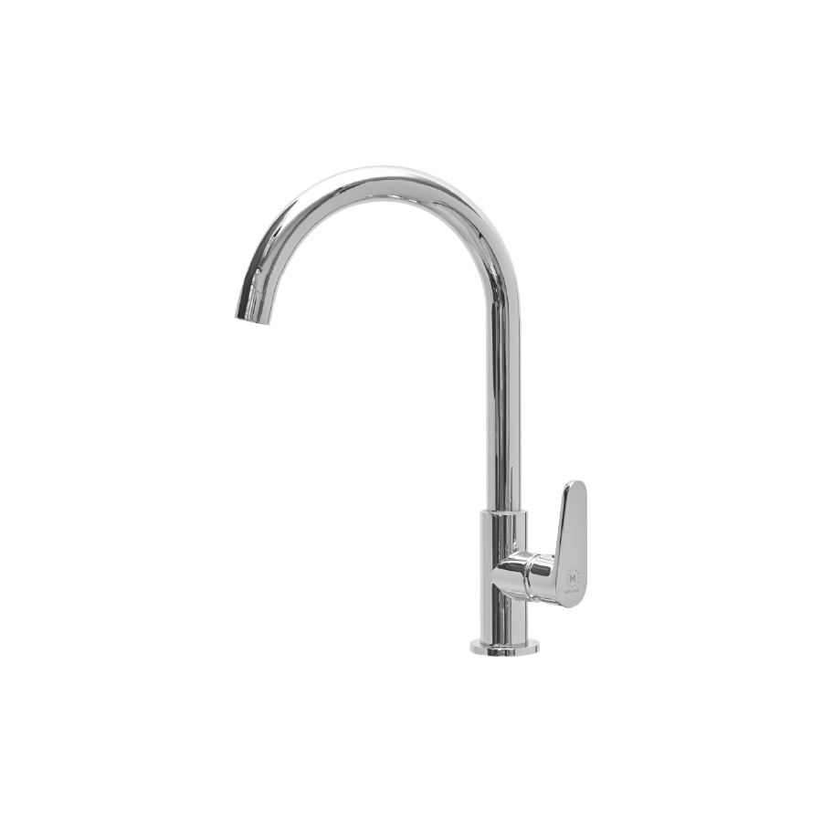 Vòi rửa chén lạnh đồng thau chrome