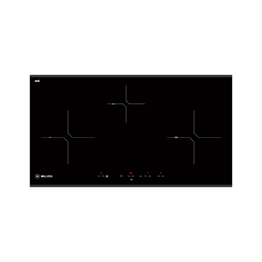 Bếp từ kết hợp hồng ngoại 3 vùng nấu 81cm