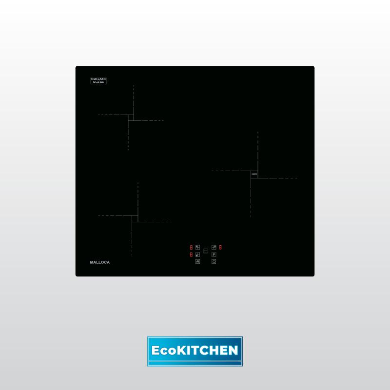 Bếp từ 3 vùng nấu 59cm EcoKitchen