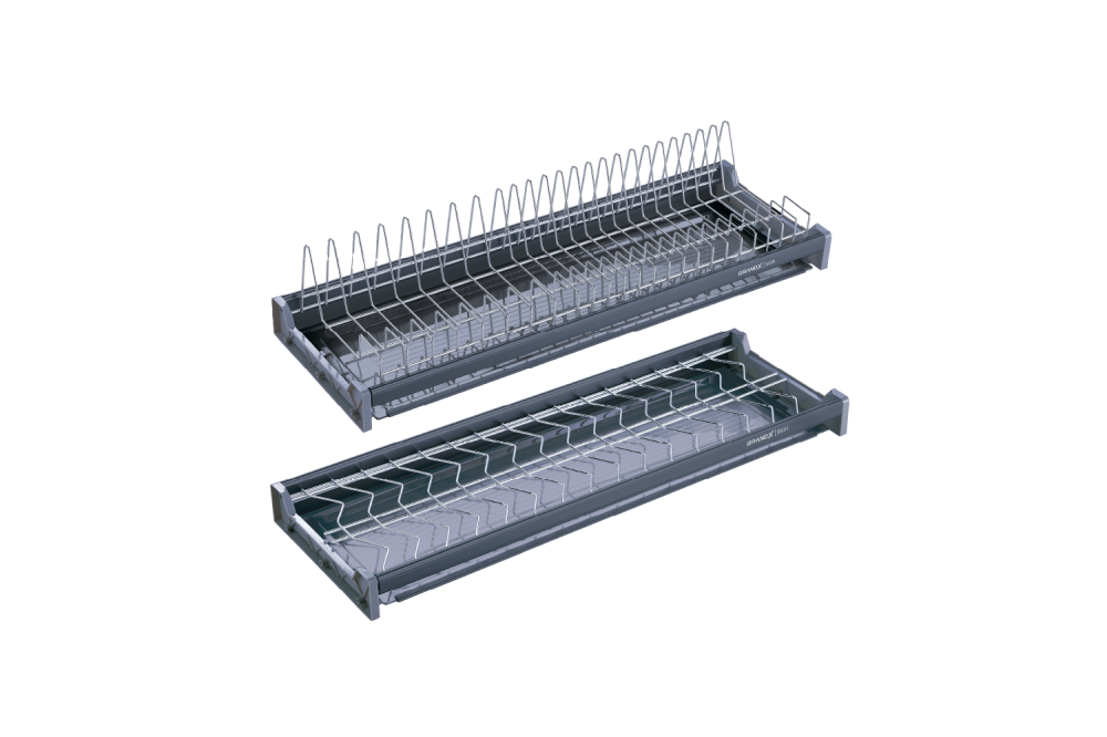Giá chén bát cố định 700mm Inox 304 nan dẹt GrandX XF.70S