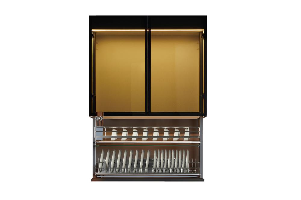 Giá bát nâng hạ điện 800mm Inox 304 GrandX XL.80EM