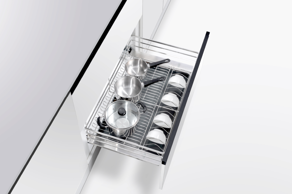 Giá xoong nồi 900mm Inox 304 nan dẹt GrandX XP.90S