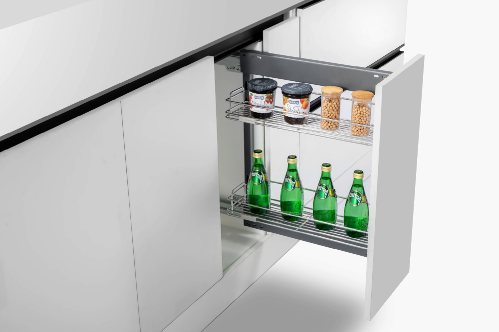 Kệ chất tẩy rửa nan dẹt 200mm inox 304 GrandX XU.200S