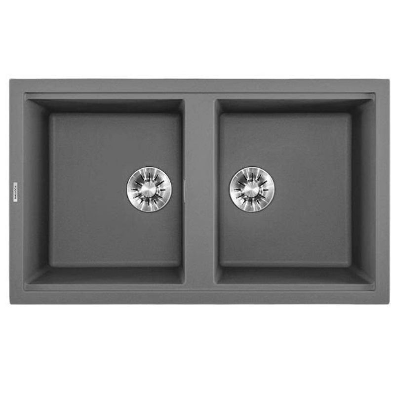 Chậu Rửa Chén Đá Granite 2 hố kích thước 86cm