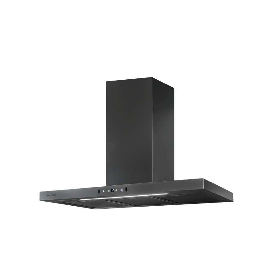 Máy hút mùi áp tường dạng chữ T 90cm