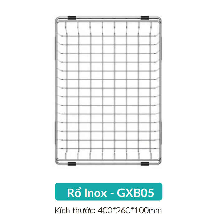 Rổ inox  dùng cho dòng chậu HandmadeSmooth