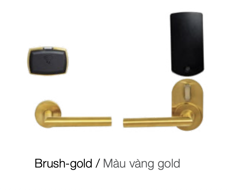 Khoá từ khách sạn Hafele PL 100 DIN R - Mẫu D